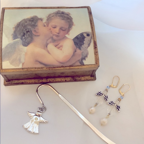 Italy made angel box lot - Picture 1 of 8